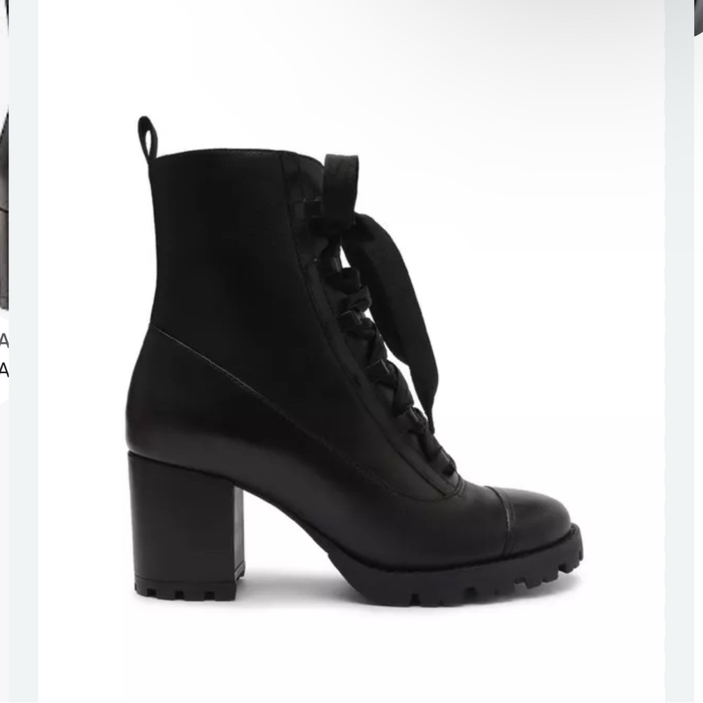 Schutz Kaile Black Ankle Bootie